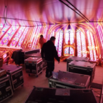 Mas de 40 Metros cuadrados de LED